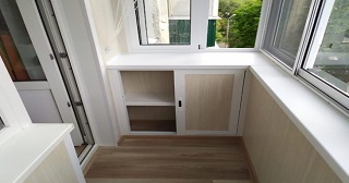 Балкон в хрущевке Большой Камень, цена от 2291 руб.